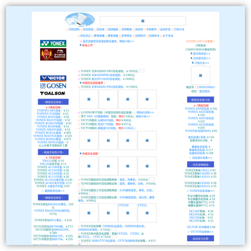 蓝天羽毛球网 网站图标