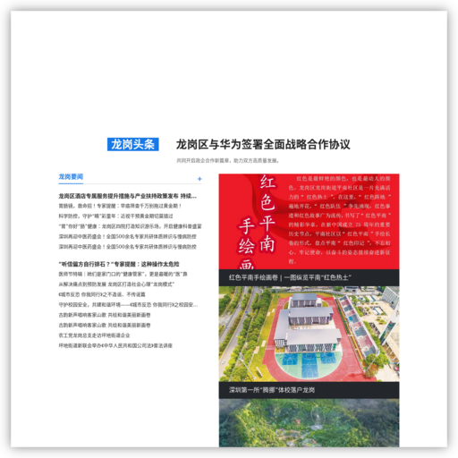 龙岗新闻网 - 网站图标