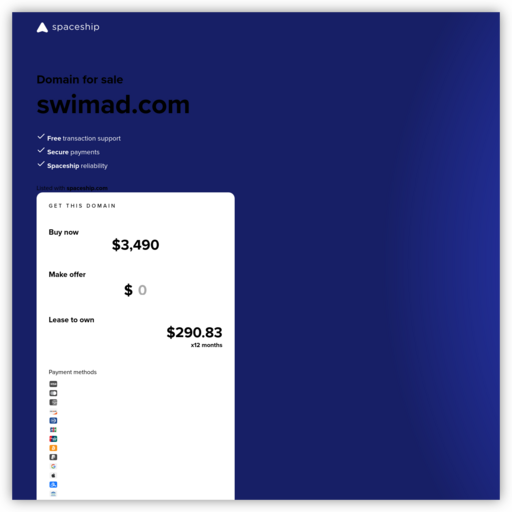 SWIMAD 网站图标
